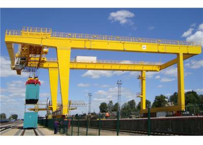 China RMG Port Container Yard Double Beam Container Gantry Crane Rail Mounted for sale