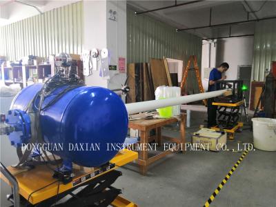 China ASTM E1996-2008 Construction Materials Testing Equipment Missile Impact Resistance Cannon for sale