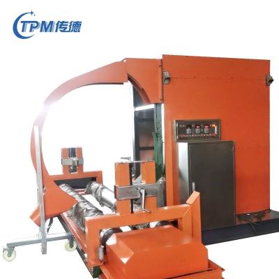 China Jumbo Paper Roll Cutting Machine Saw blade slitting machine for packaging for sale
