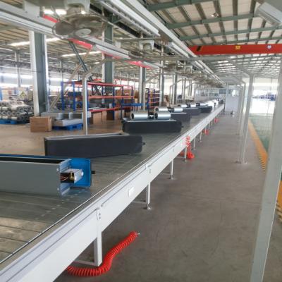 China Air Condition Compressor Automated Conveyor Systems Plastic Chain Conveyor Belt for sale