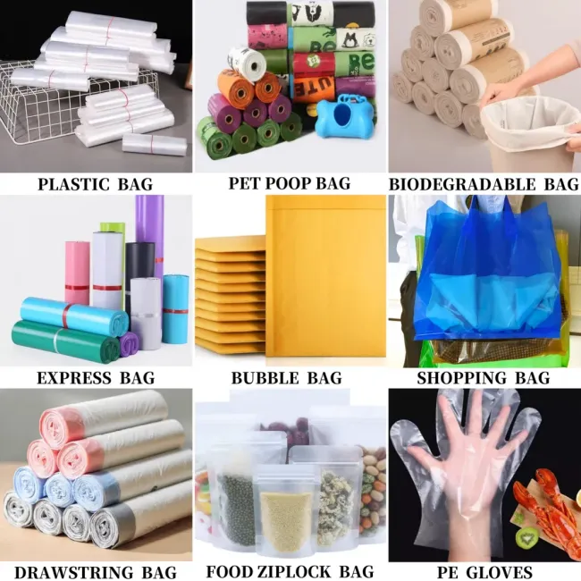 Hot Sale Custom Wholesale T Shirt Bag Roll Cheap Environmental Plastic T-Shirt Bag