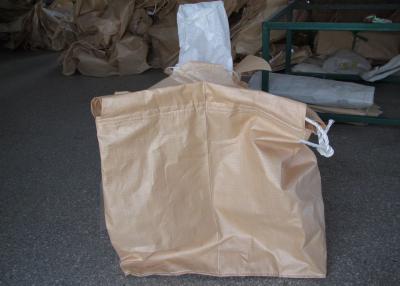 China SGS Approval Cross Corner FIBC Jumbo Bags , Circular PP Big Bags Sack for sale