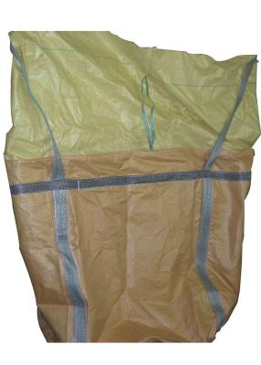 China U Panel Industrial PP FIBC Jumbo Bags With Cross Corner Loops Samples Free for sale