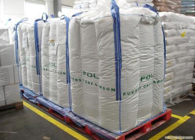 China Two Ton Loading PP FIBC Jumbo Bags With Four Loops 10'' High / Fully Belted for sale