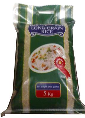 China Waterproof 25kg PP Woven Rice Bag / Packaging Rice Sack 40gsm - 170gsm Weight for sale