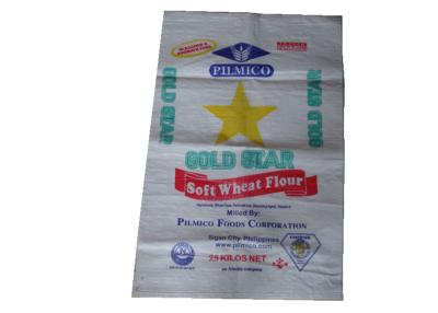 China Recyclable Virgin PP Woven Sacks Bags for Packing Flour for sale