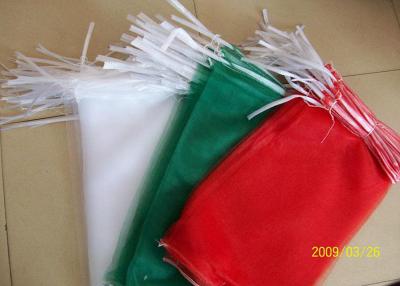China Agriculture Drawstring Poly Mesh Bags For Produce , Polypropylene Mesh Packing Bags for sale