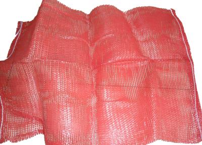 China Custom Plastic PP Woven Mesh Fruit And Vegetable Bags , Reusable Mesh Produce Bags for sale
