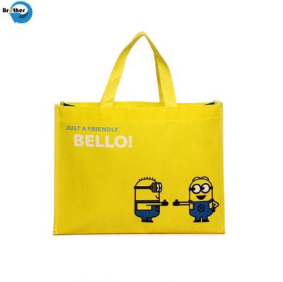China High Quality Reusable PP Gift Brand Custom Logo Printed Recycled Grocery Tote Shopping Eco Handle Non Woven Bags for sale
