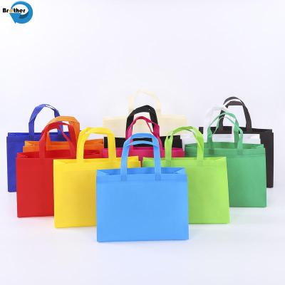 China Durable 20kg Loading Long Lasting Non Woven PP Eco Friendly Large Capacity Market Shopping Bag Black en venta