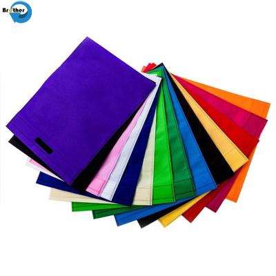 China Low MOQ Cheap Price Promotional Customized Colors Eco Tote PLA Non-Woven Shopping Bag, Recyclable PP Non Woven Bags à venda