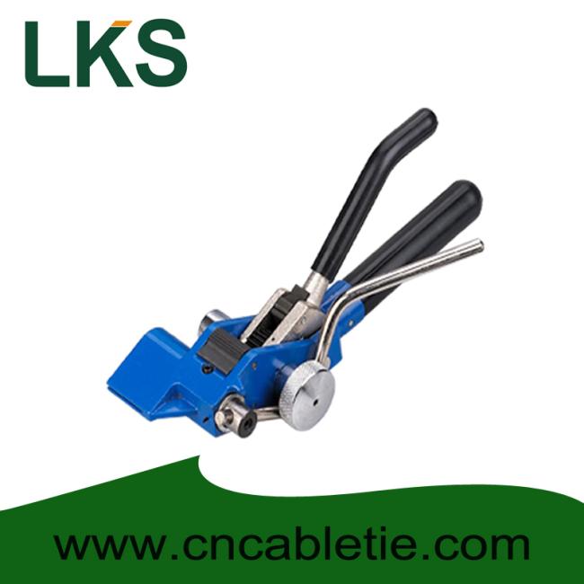 PVC coated Stainless Steel Banding 9.5x1.2mm, 12.7x1.2mm,19x1.2mm material SS304,316 with paper box and LQA tension tool