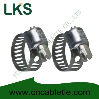 China Small American Type Hose Clamps for sale