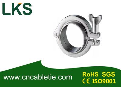 China Stainless Steel Worm Drive Hose Clamp With Thumb Screw for sale