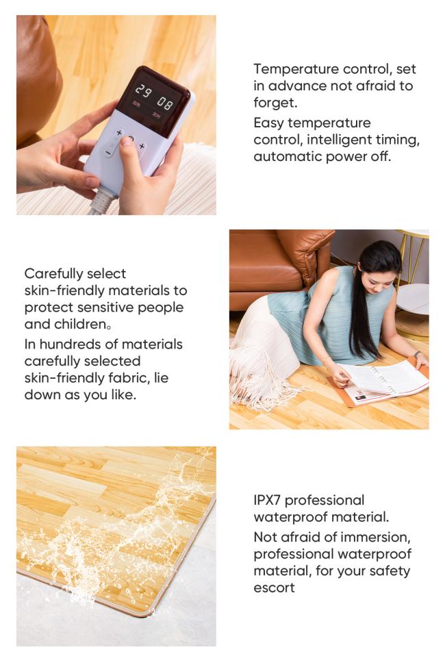 Warm Heating Mat Water-Proof Heating Cable Heating Mat