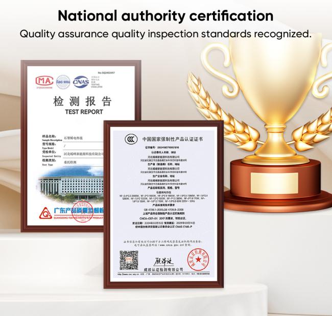 Warm Heating Mat Water-Proof Heating Cable Heating Mat