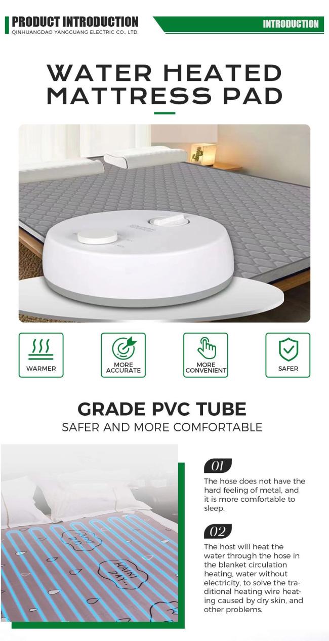 Premium Electric Blanket with Water Cycle Heating Technology