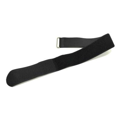 China 100% nylon hook and loop straps with metal buckle custom printed logo stick back Self-Gripping Fastening Tape for sale