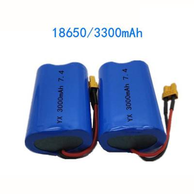 China LFP Solar 18650 Rechargeable Lithium Ion Battery 7.4 V 2200mah Bank Type for sale