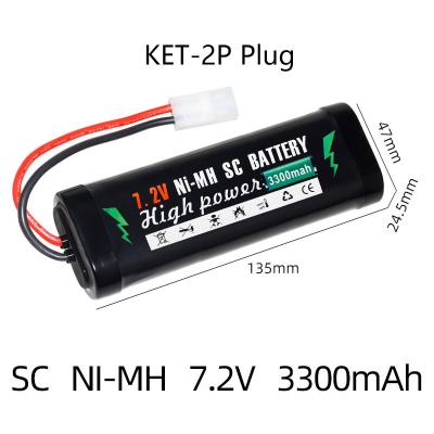 China Quick Charging Solar Energy 7.2V Lithium RC Batteries 23.8Wh for sale