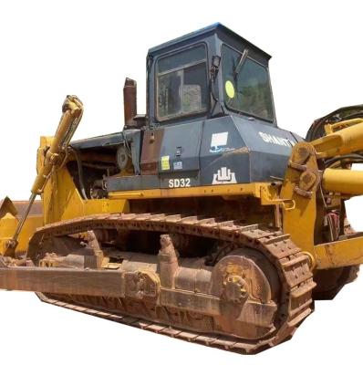 China SHANTUI SD32 30Ton 320HP Used Bulldozer With Hydraulic Cylinder for sale
