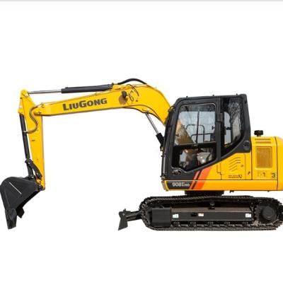 China Liugong 908EHD 8t Second Hand Mini Excavator 56KW High Digging Power for sale