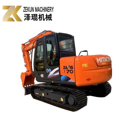China Second Hand Hitachi ZX70 Excavator with 2015 Year and Other Hydraulic Valve for sale