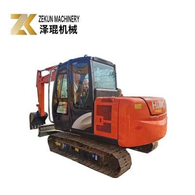 China HITACHI ZX 60 6 ton Mini Secondhand Hydraulic Excavator with 0.22 m3 Bucket Capacity for sale