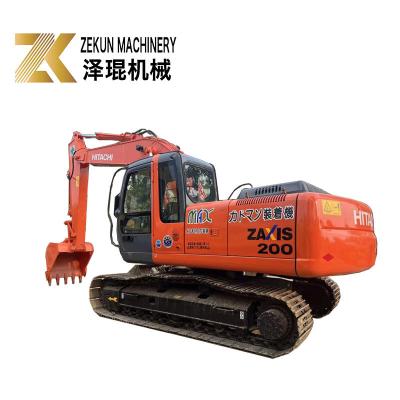 China Hitachi ZX 200-6 Hydraulic Crawler Excavator With Other Hydraulic Valve for sale