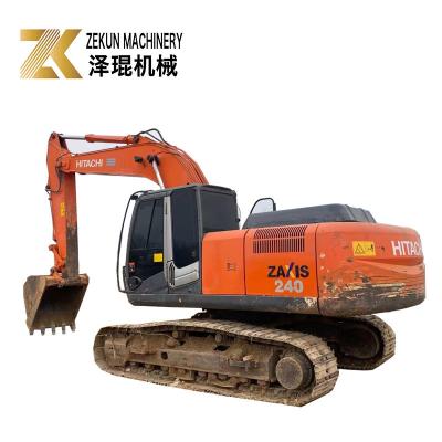 China Hitachi ZX240-5 24 Ton Crawler Excavator with ISUZU Engine and 1.2 m3 Bucket Capacity for sale