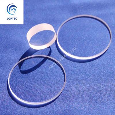 China JOPTEC Fluoride Transmission  MgF2 Optical Windows for sale