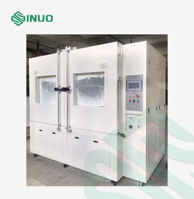 China IEC 60884 Electric Vehicle Testing Equipment Large Dust Test Chamber For Car Spare Parts for sale