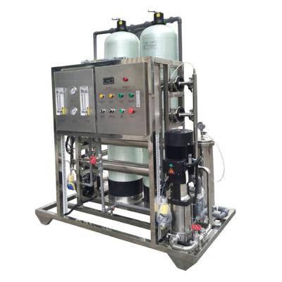 China Stainless Steel Ro Water Plant 1000 Lph , Industrial Ro Water Purifier With FRP Tank for sale