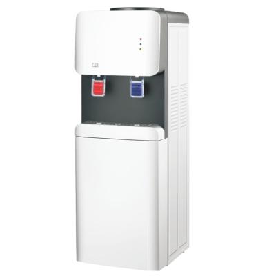 China Black Standing Water Cooler Dispenser with Heating Element 80W-500W Power Consumption for sale