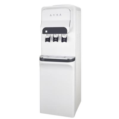 China Standing Hot And Cold and normal Water Dispenser With Safty Lock 3 tap for sale