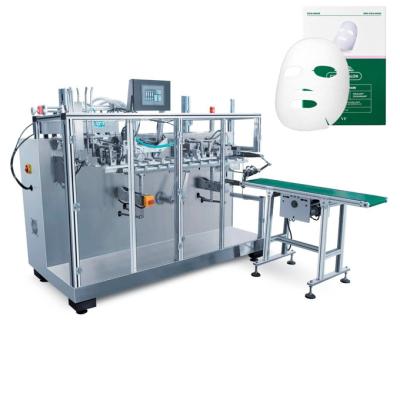 China 0.6Mpa 200mm 30bags/Min moisturizing and soothing mask packing machine for sale