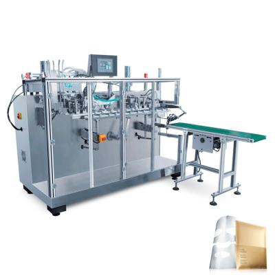 China Semi Automatic Facial Mask Manufacturing Machine / Facial Mask Pack Machine for sale