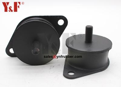 China Industrial Compactor Rubber Mounts Vibration Absorption Black Color for sale