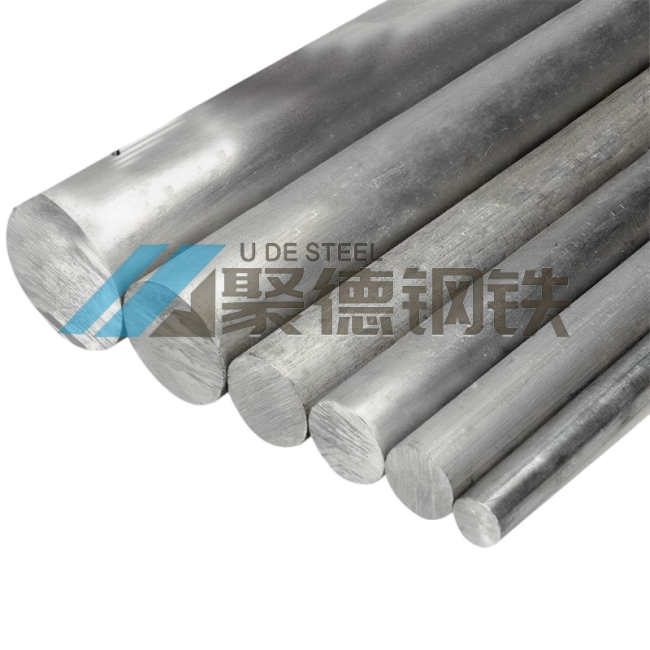 Aluminum alloy billets and rods display