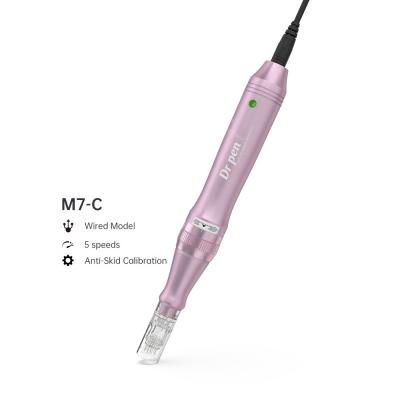 Китай Ручка Dr.pen M7-C Derma отклоняя персонализированный связанный проволокой автоматический микро- CE medicalULTIMA M7 острословия ручки печати derma игл продается