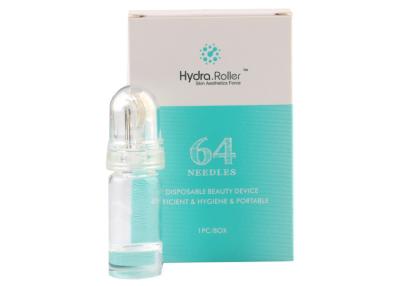 China Microneedle Hydra Roller 64 Gold Tips dermal filler for hyaluronic acid facial massage derma roller bottle for sale
