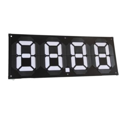 China Translucent Type 7 Inch Mechanical Flip Price Signs Gas Station Display 888.88 for sale