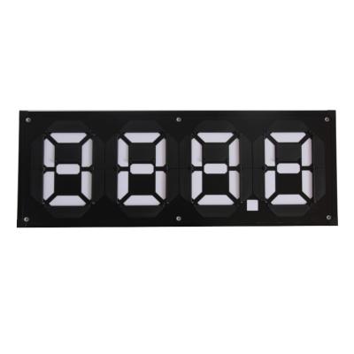 China 860*350*10mm Magnetic Fuel Station Sign Board Price Board For Gas Station for sale