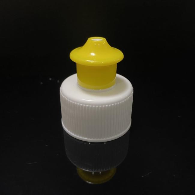 20/24/28/410 Plastic Bottle Cap Push Pull for Plastic Pull up Cap for Shampoo