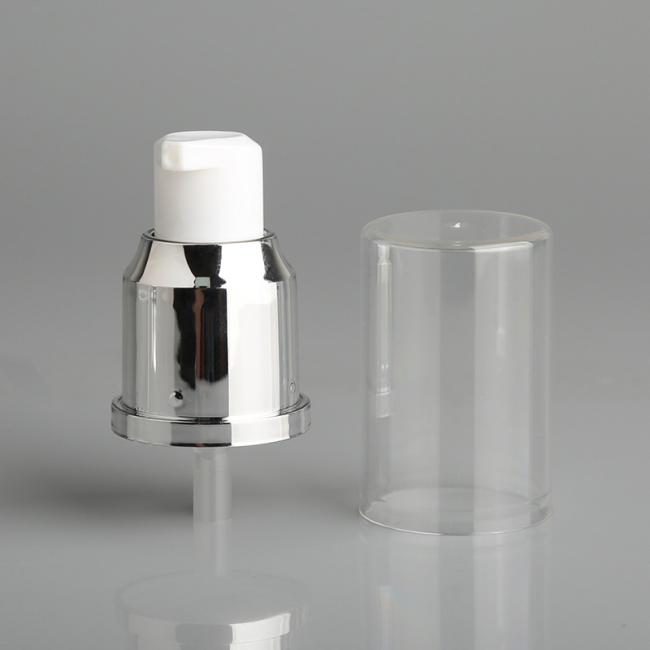 24mm 20mm Aluminum Cream Pump Treatment Pump with as Over Cap