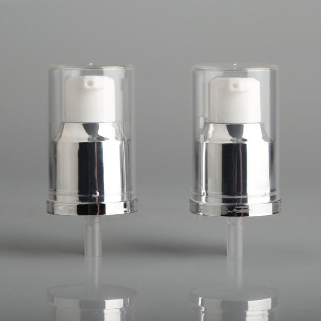 24mm 20mm Aluminum Cream Pump Treatment Pump with as Over Cap