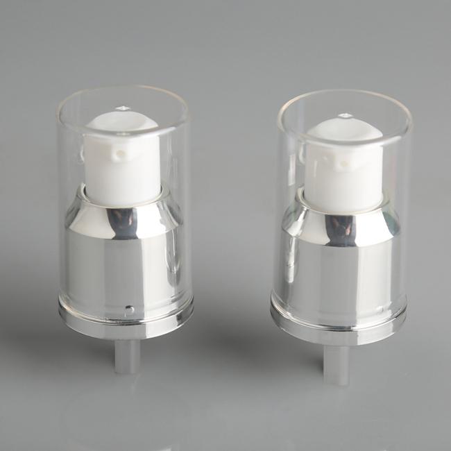 24mm 20mm Aluminum Cream Pump Treatment Pump with as Over Cap