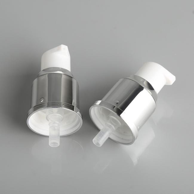24mm 20mm Aluminum Cream Pump Treatment Pump with as Over Cap