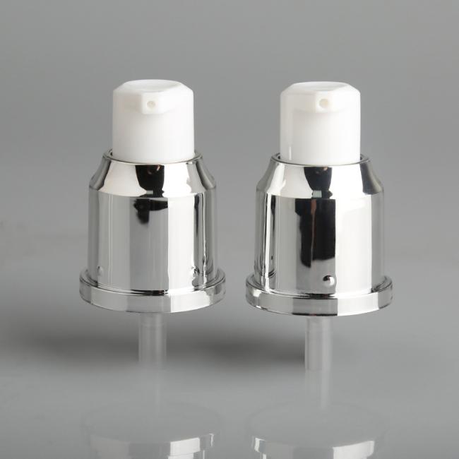 24mm 20mm Aluminum Cream Pump Treatment Pump with as Over Cap