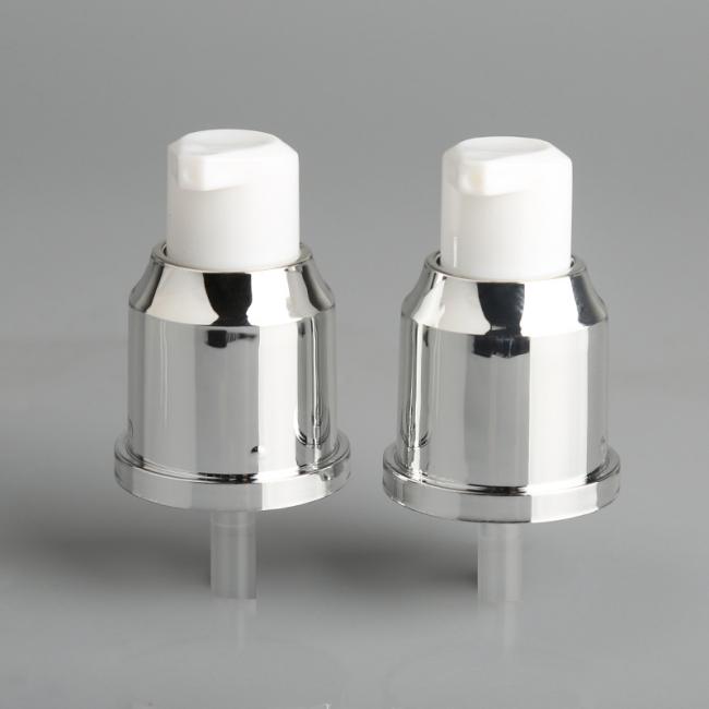 24mm 20mm Aluminum Cream Pump Treatment Pump with as Over Cap